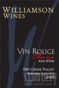 威廉森克萊瑞薩干紅葡萄酒(Williamson Clarissa Vin Rouge, Dry Creek Valley, USA)