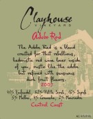 Clayhouse Adobe Red, Central Coast, USA