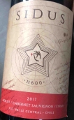 星得斯酒莊H600梅洛-赤霞珠-西拉混釀紅葡萄酒(Sidus H600 Merlot Cabernet Sauvignon Syrah, Central Valley, Chile)
