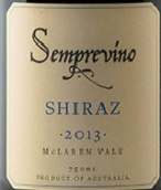 桑普里諾西拉紅葡萄酒(Semprevino Shiraz, McLaren Vale, Australia)